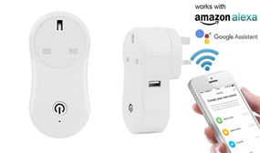 Wi-Fi Smart Plug - Works with Google Home or Alexa