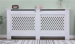 Diamond Design Wooden Radiator Covers in 4 sizes