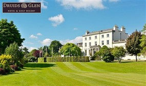 1 or 2 Night Escape With €80 Resort Credit & Prosecco at the Luxury 5* Druids Glen Resort, Wicklow