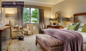 1 or 2 Night 5-star Stay including 4-Course Dinner & More at Druids Glen Resort, Wicklow