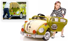 Price Drop: 12V Kids' Electric Ride-On Beetle - As seen on the Late Late Toy Show