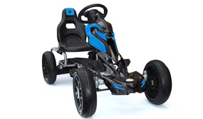 Tintreach Eva Rubber Wheel Go Kart in 4 Colours - Suitable for Ages 5-10 Years