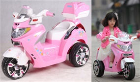 6V Three-Wheeled Kids Motorbike - Age 2-6 years