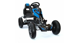 Black Friday Drop: Tintreach Eva Rubber Wheel Go Kart - Suitable for Ages 5-10 Years