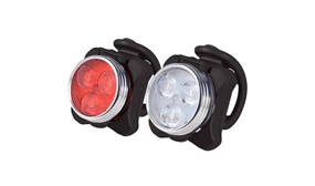 Aquarius Waterproof & Long-Lasting USB Rechargeable Light Set For Bicycle