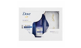 Price Drop: Dove DermaSpa Skin Lotion & Hand Cream With Eye Mask Gift Set