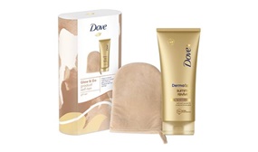 Dove Glow & Go Gradual Self-Tanning Gift Set for Her (1, 2, 3, 4 pk)