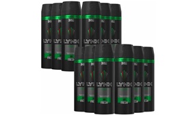 3, 6 or 12 Pack of Lynx Africa Deodorant - 200ml