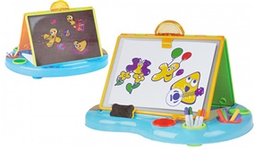 Cbeebies 2-in-1 Whiteboard and Chalkboard Art Desk