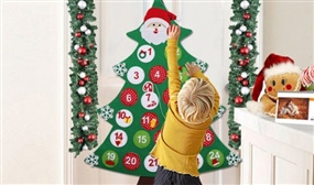 PRICE DROP: Giant Hanging Christmas Tree Advent Calendar