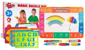 Kid's Magic Doodle Mat Set