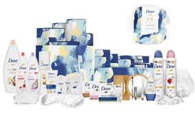 Dove Gently Nourishing 24-Day Advent Calendar Gift Set 14 Products & 10 Gifts
