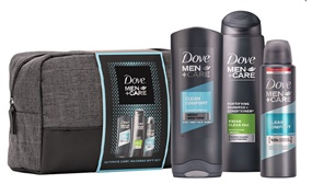 Range of Dove Men+ Care Gift Sets