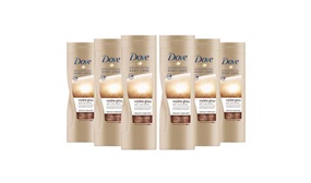 Dove Visible Glow Self Tan Lotion Medium to Dark (400ml) - Big Value Multipacks