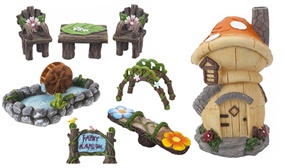 Secret Fairy Garden Collection for Indoors or Outdoors