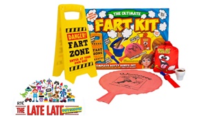 The Complete Fart Set as seen on the Late Late Toy Show
