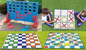 Jumbo Garden Games Bundle incl Four in a Row