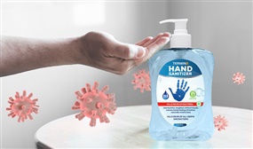 Bottle of Termin8 Hand Sanitizer 500ml (Buy Multiple at a Discount)