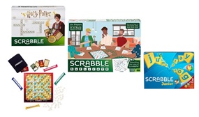 Mattel Games: Scrabble Junior, Harry Potter and Other Word-Forming Board Games