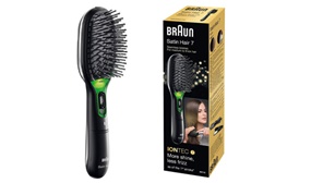 CYBER WEEK: Braun Satin 7 Iontec Hairbrush. More Shine, Less Frizz