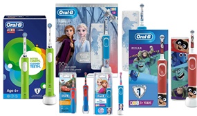 Range of Kids Oral B Electric Toothbrushes