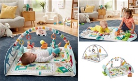 Fisher-Price Activity City Gym to Jumbo Play Mat with Toys