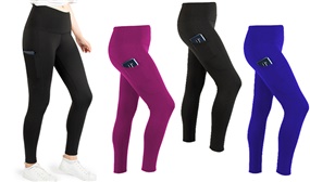 Women's Tummy Control Yoga Leggings with Pockets