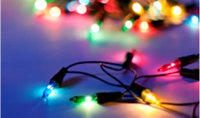 Set of 100 Multi-Coloured Garden LED Fairy Lights