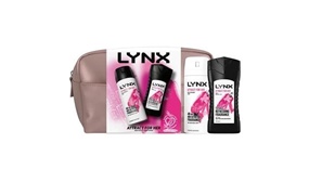 Lynx Attract for Her Bodywash & Bodyspray Stylish Washbag 2pcs Gift Set For Her