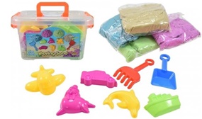 Kids Kinesthetic Sand with Accessories - The Perfect Sensory Toy For Kids