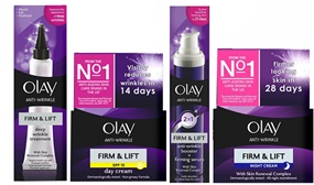 2 Pack of Olay Firm & Lift Anti-Wrinkle Moisturisers and Creams