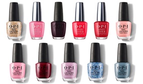 OPI Nail Polishes in Various Colours