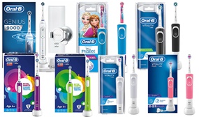 Bundle of Oral B Power Toothbrushes for Kids and Adults