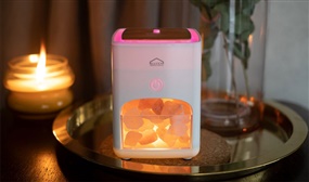 Himalayan Salt Diffuser With LED Ambient Light - Helps Improve Respiratory Health with Free Delivery