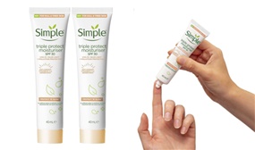 2 Pack of Simple Triple Protection SPF30 Moisturisers