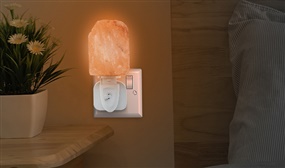 Haven Plug in Himalayan Salt Night Light