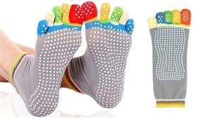 Pair of Anti-Slip Yoga Socks