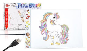 Doodle A4 Art Light box with Brightness Setting - Trace your fav images and perfect drawing skills