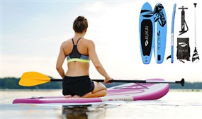 AukaiÂ® 3.2m Stand Up Paddle Board with Paddle & Accessory Pack 