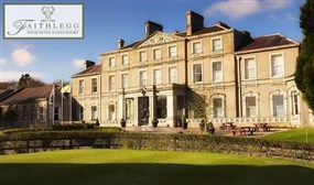 1 or 2 Nights B&B with Resort Credit & A 3 Course Dinner Option at Faithlegg House Hotel