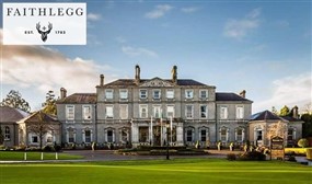 1 or 2 Nights B&B Stay With a 4 Course Dinner & More to Faithlegg - Voted Most Stylish Hotel 2019