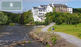 1 or 2 Night B&B Break for 2 with Dinner, Cream Tea, Spa Credit & more at the Falls Hotel & Spa
