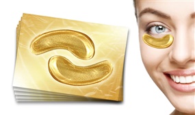 Pack of Gold Collagen & Hyaluronic Eye Masks