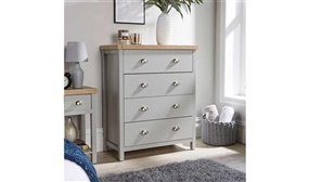 Avon Chest of Drawers in Modern Grey & Ash - 4 or 7 Drawers