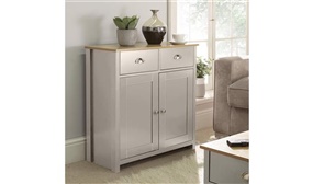 Langdale Cupboard With Oak Top - Perfect For Storing & Displaying Household Items