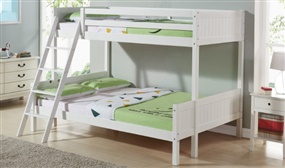 Solid Pine Triple Bunk Bed with Head & Footend