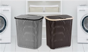 Rattan Style Laundry Basket