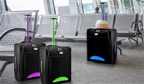 Cabin-Sized Wheelie Hand Luggage Bag in 4 Colours