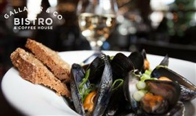 Food and Drink Voucher to Spend @ the Fabulous Gallaher & Co Bistro, Dublin 2