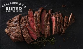 3-course Steak Meal for 2 from the New Evening Menu at the Fabulous Gallaher & Co Bistro, Dublin 2